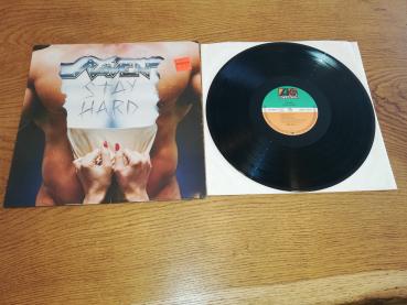 Raven  – Stay Hard 1985 Atlantic – 781 241-1 Deutsche Pressung NM/VG+